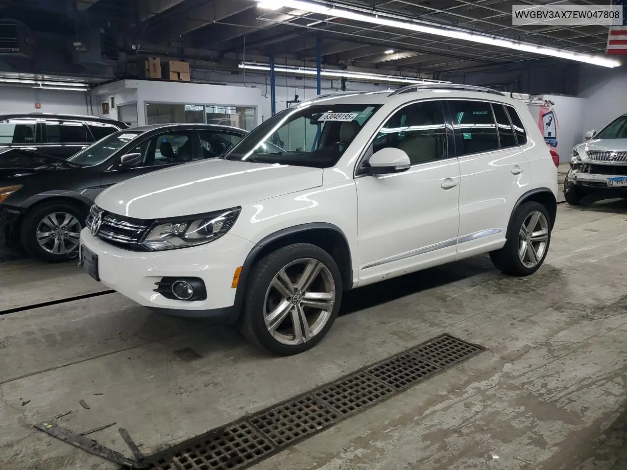 2014 Volkswagen Tiguan S VIN: WVGBV3AX7EW047808 Lot: 63049195