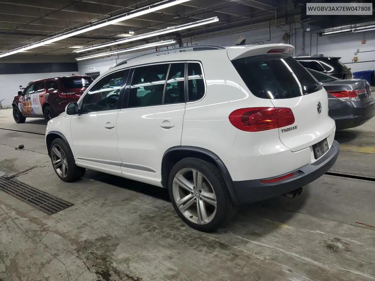 2014 Volkswagen Tiguan S VIN: WVGBV3AX7EW047808 Lot: 63049195