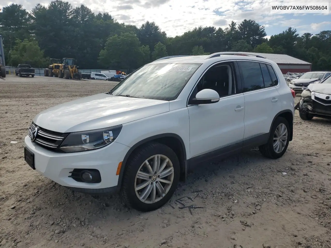 2015 Volkswagen Tiguan S VIN: WVGBV7AX6FW508604 Lot: 62524915
