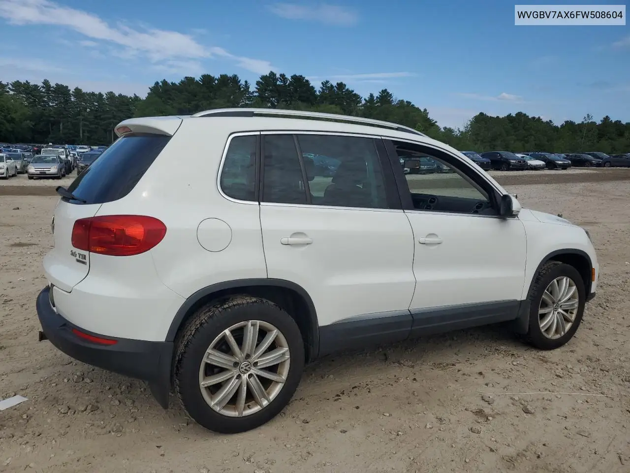 2015 Volkswagen Tiguan S VIN: WVGBV7AX6FW508604 Lot: 62524915