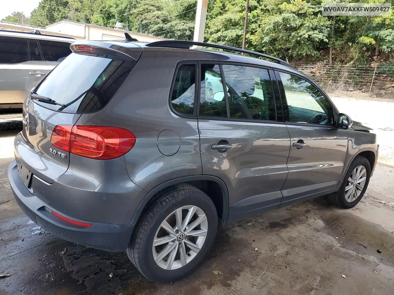 2015 Volkswagen Tiguan S VIN: WVGAV7AXXFW509427 Lot: 62702585