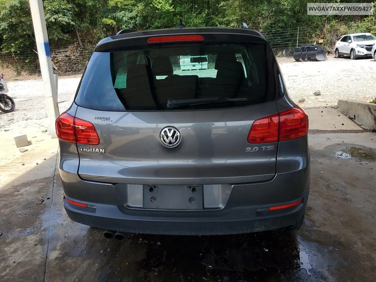 2015 Volkswagen Tiguan S VIN: WVGAV7AXXFW509427 Lot: 62702585