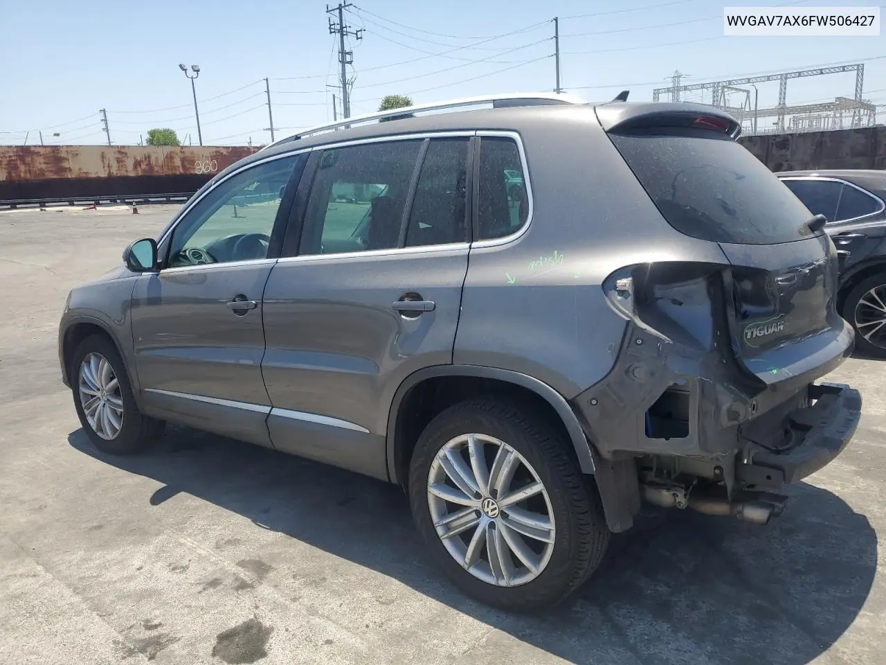2015 Volkswagen Tiguan S VIN: WVGAV7AX6FW506427 Lot: 62987305