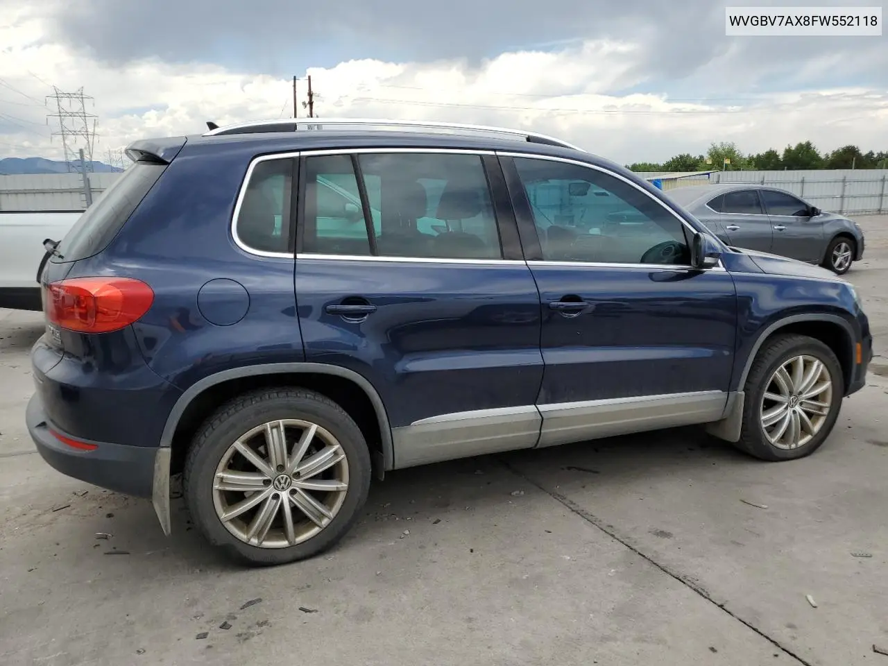 2015 Volkswagen Tiguan S VIN: WVGBV7AX8FW552118 Lot: 63349055
