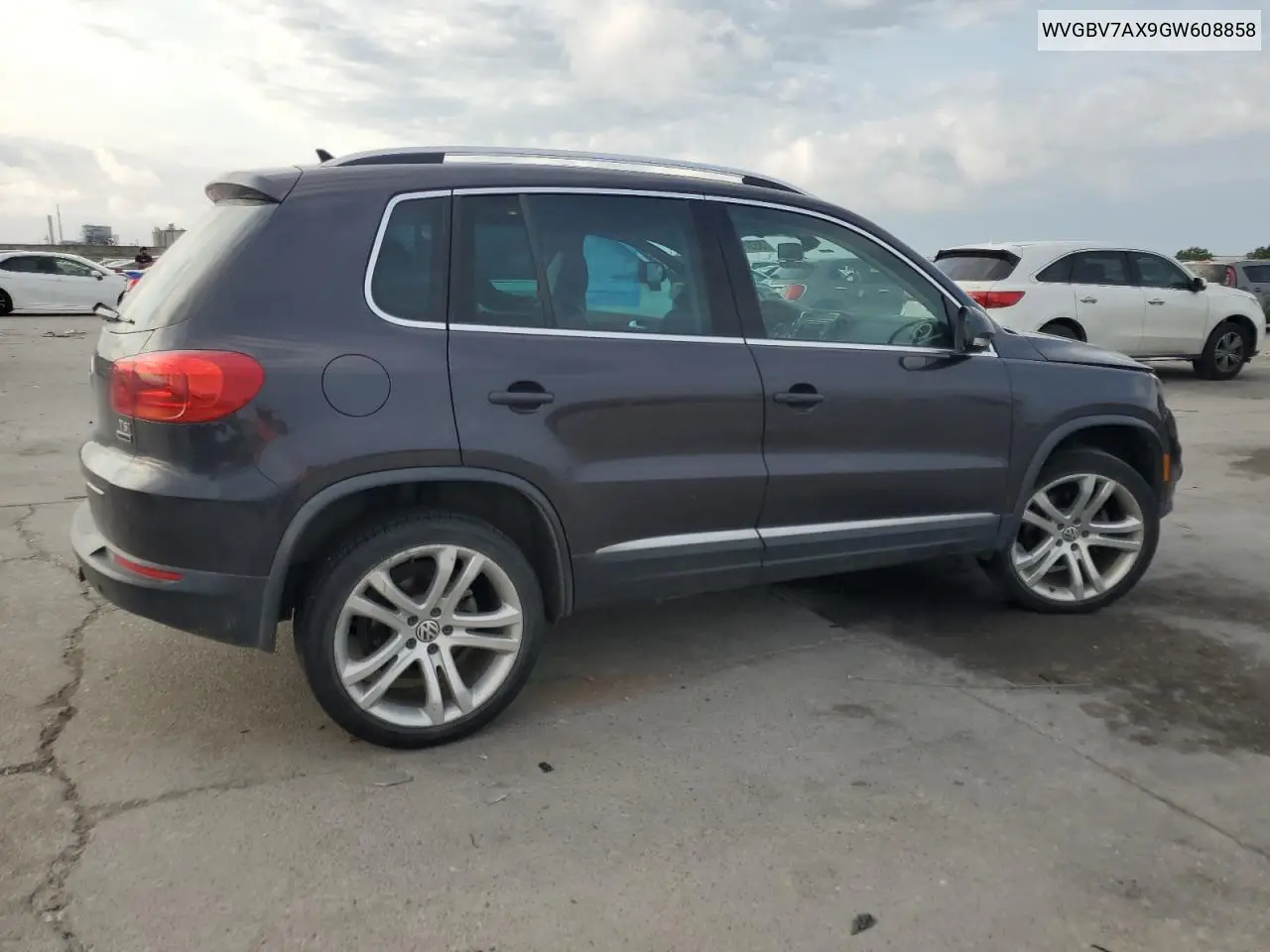 2016 Volkswagen Tiguan S VIN: WVGBV7AX9GW608858 Lot: 55341985