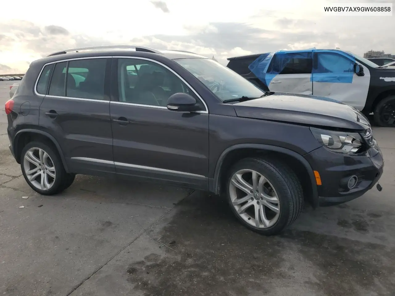2016 Volkswagen Tiguan S VIN: WVGBV7AX9GW608858 Lot: 55341985