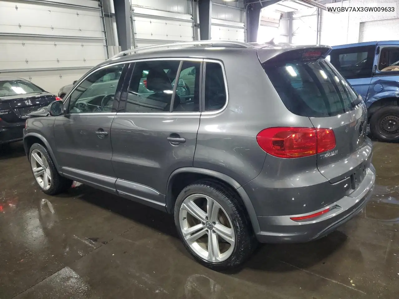 2016 Volkswagen Tiguan S VIN: WVGBV7AX3GW009633 Lot: 56684295