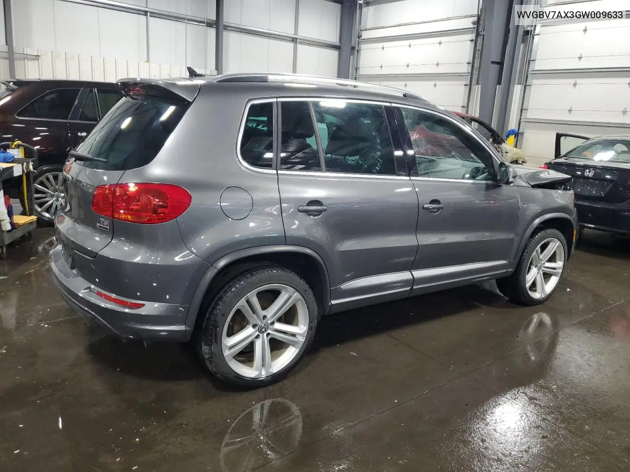 2016 Volkswagen Tiguan S VIN: WVGBV7AX3GW009633 Lot: 56684295