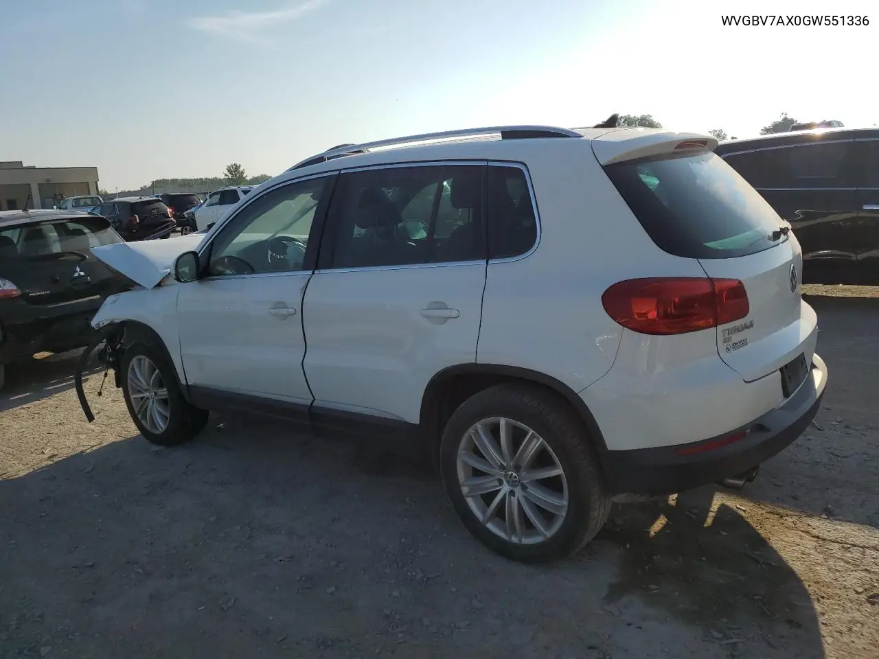 2016 Volkswagen Tiguan S VIN: WVGBV7AX0GW551336 Lot: 61378515