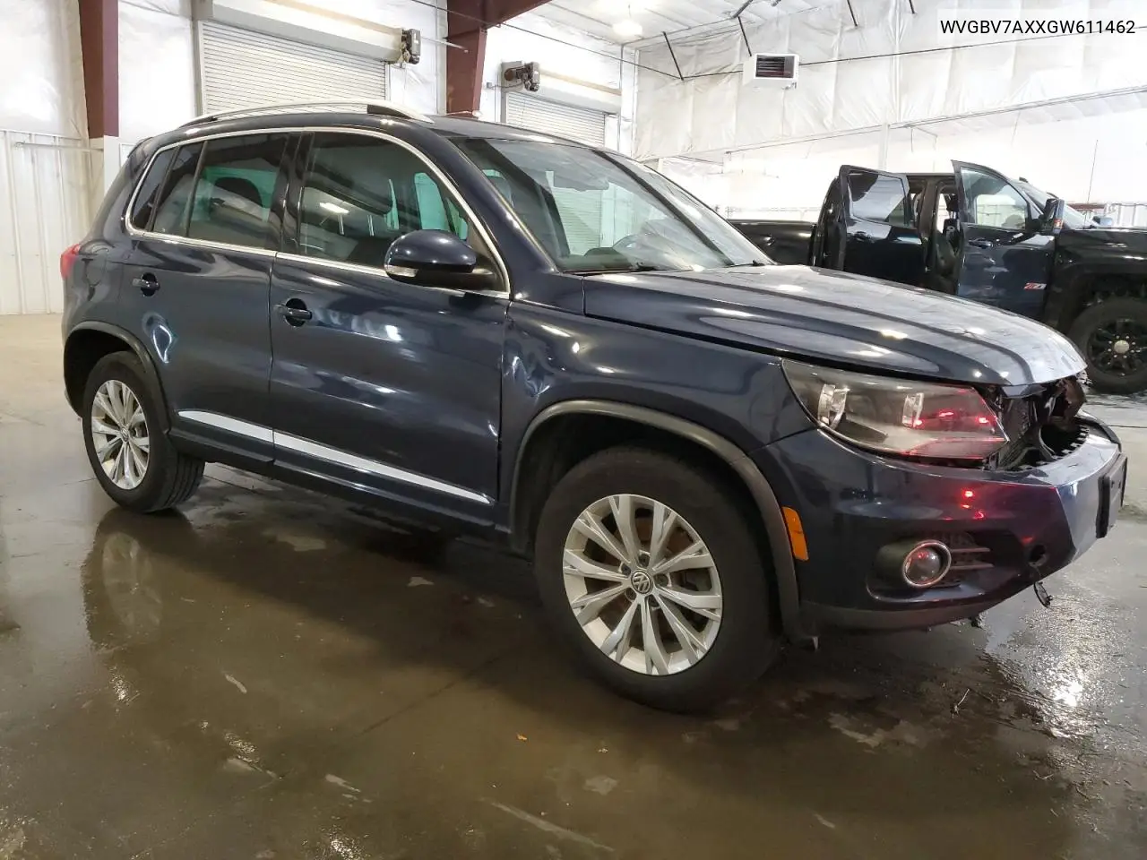 2016 Volkswagen Tiguan S VIN: WVGBV7AXXGW611462 Lot: 62660875