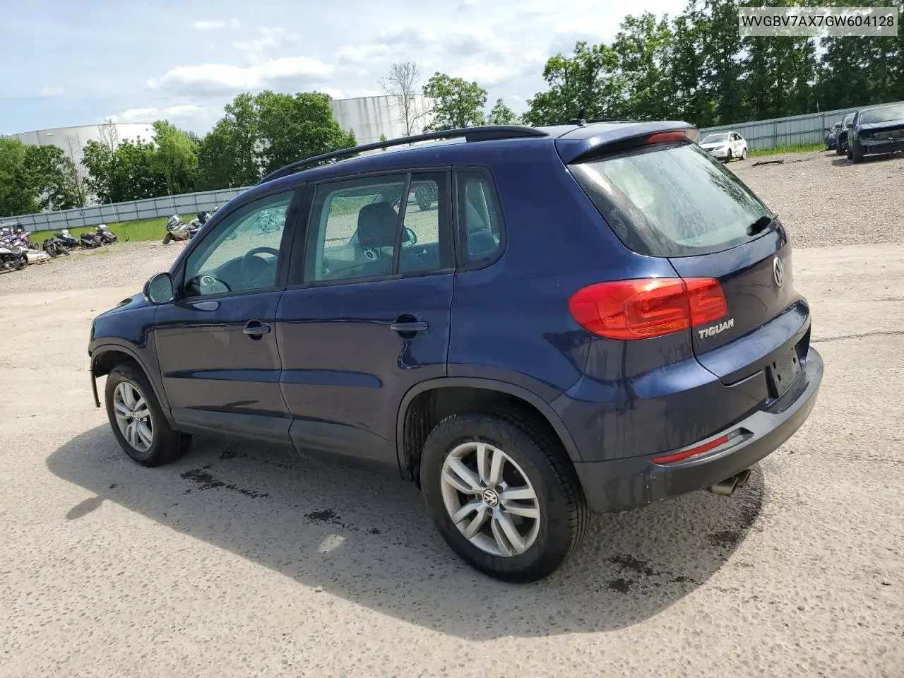 2016 Volkswagen Tiguan S VIN: WVGBV7AX7GW604128 Lot: 63003005