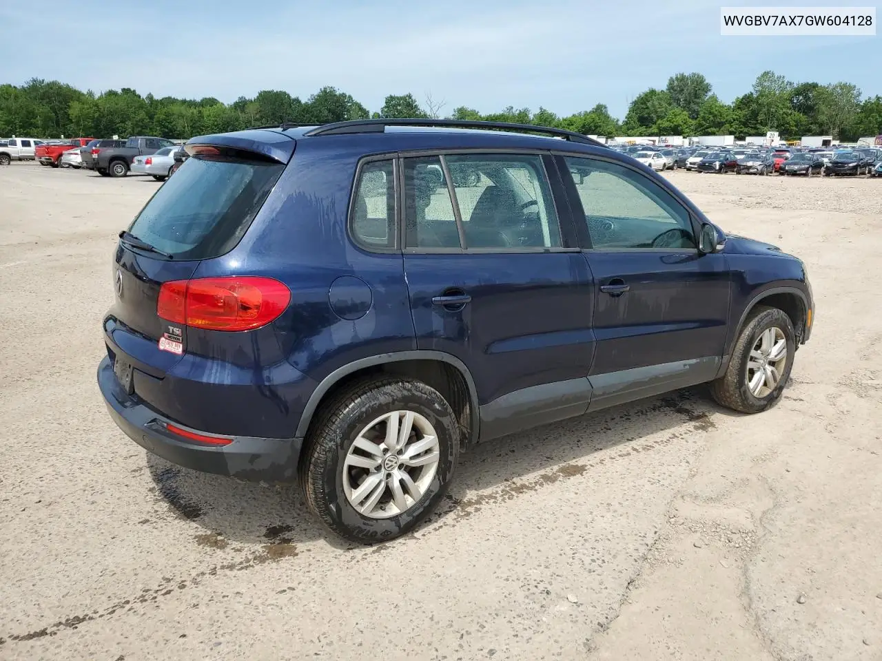 2016 Volkswagen Tiguan S VIN: WVGBV7AX7GW604128 Lot: 63003005