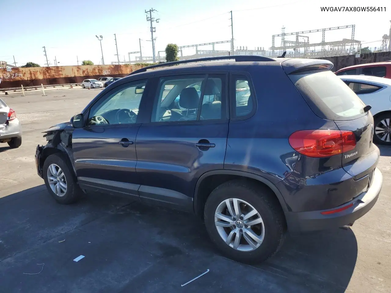 2016 Volkswagen Tiguan S VIN: WVGAV7AX8GW556411 Lot: 63034285