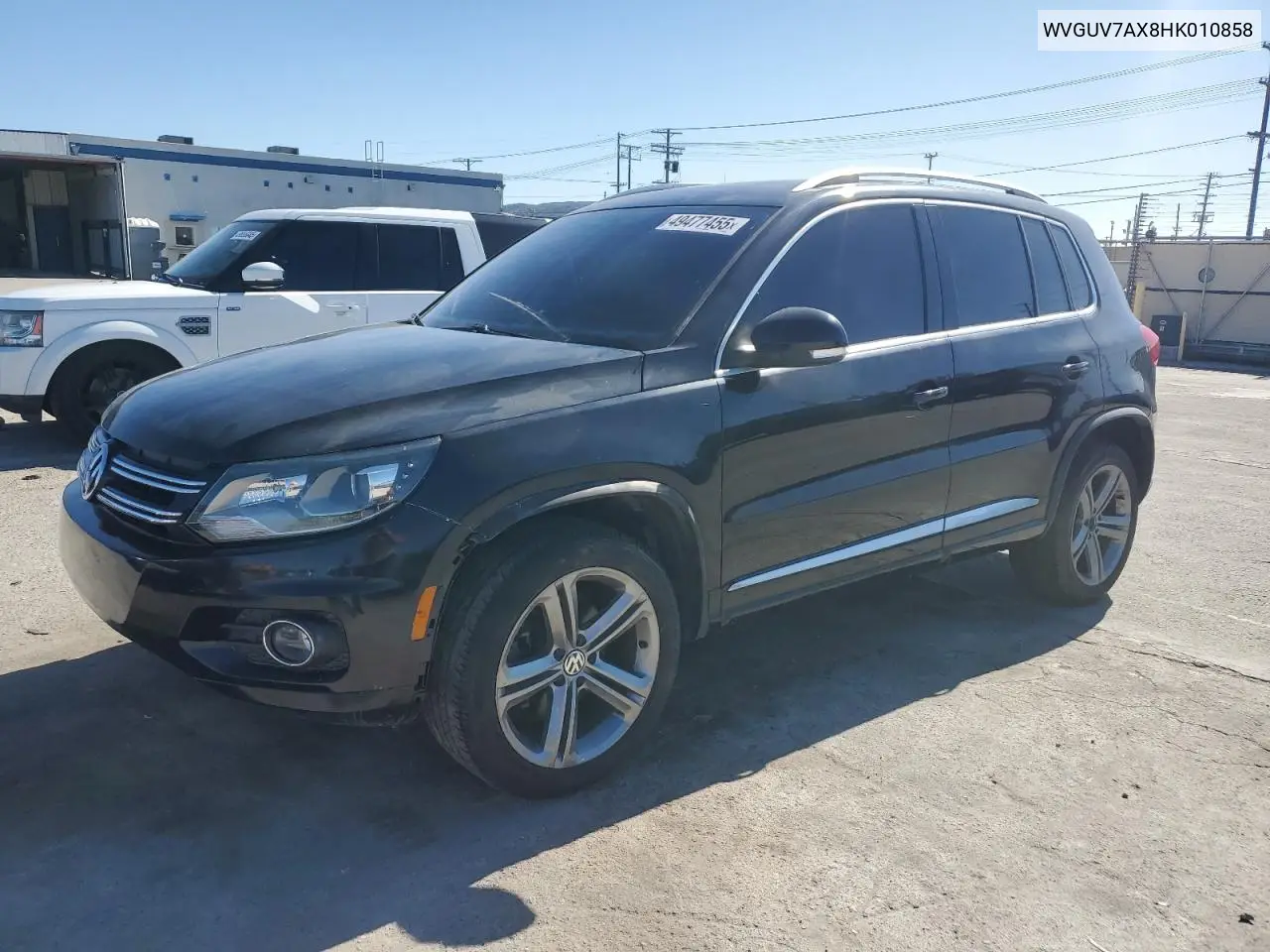 2017 Volkswagen Tiguan Sport VIN: WVGUV7AX8HK010858 Lot: 49477455