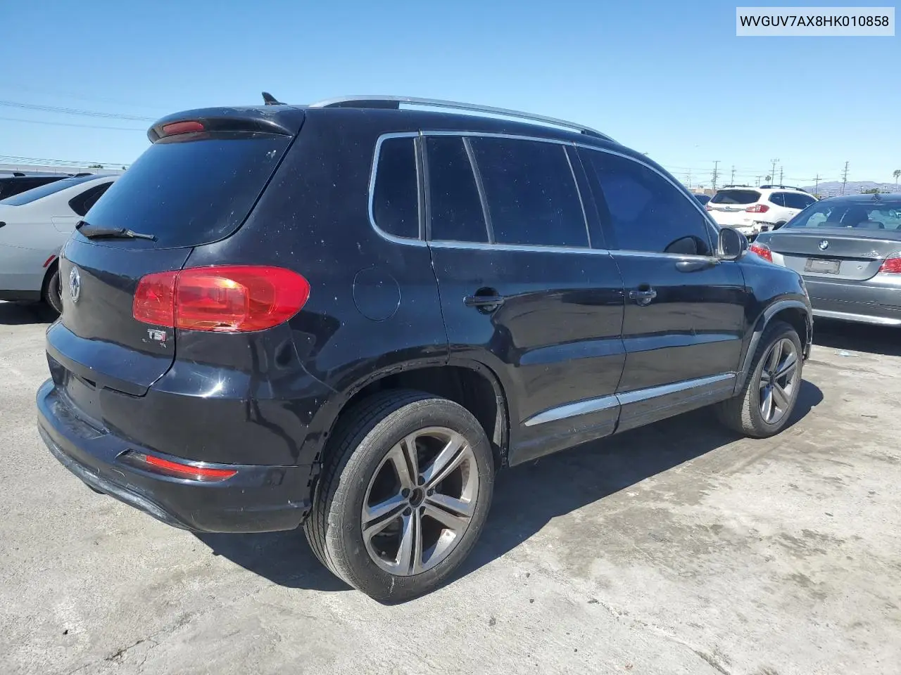 2017 Volkswagen Tiguan Sport VIN: WVGUV7AX8HK010858 Lot: 49477455