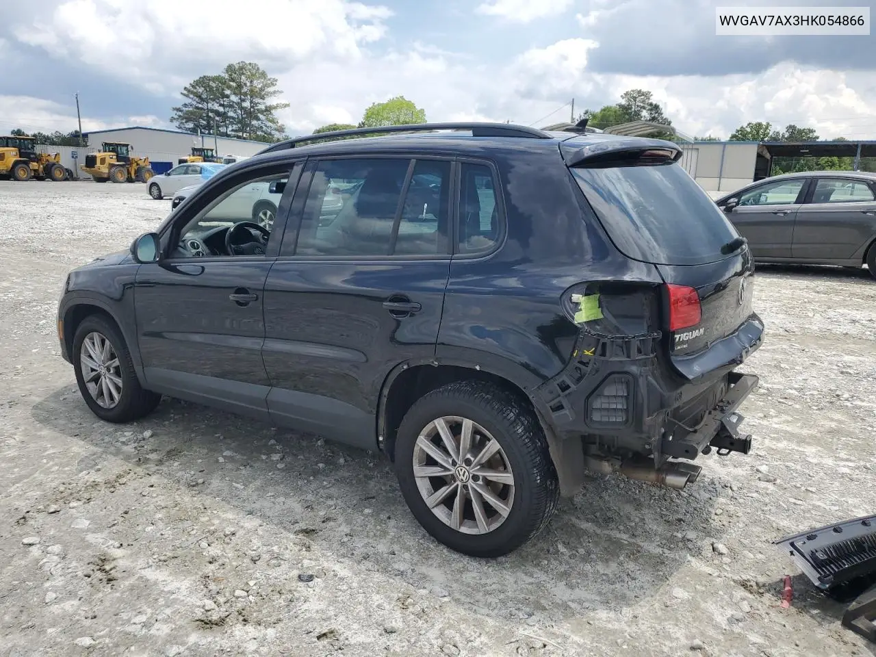 2017 Volkswagen Tiguan S VIN: WVGAV7AX3HK054866 Lot: 56305425