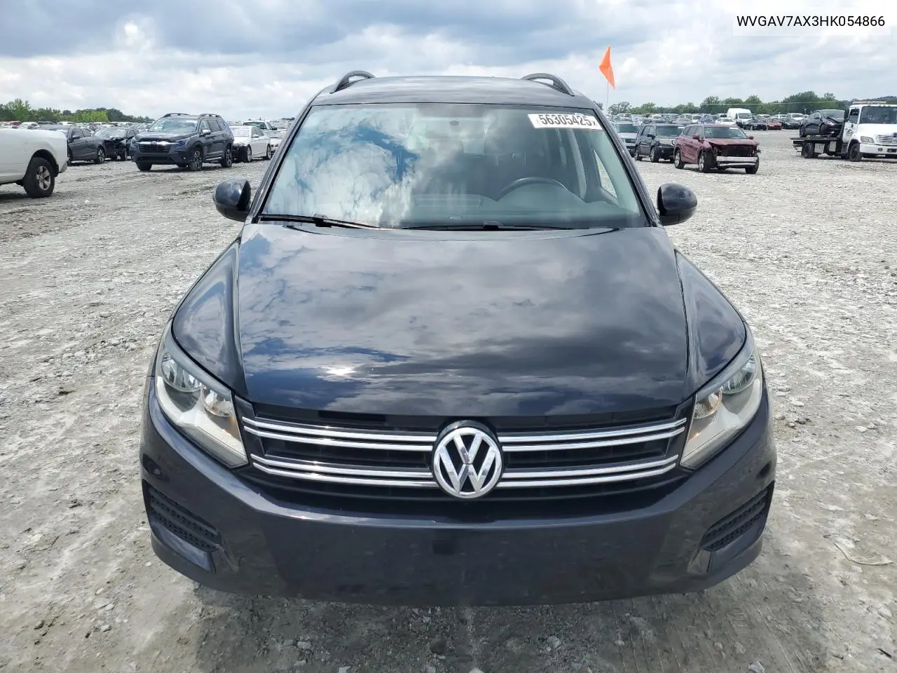 2017 Volkswagen Tiguan S VIN: WVGAV7AX3HK054866 Lot: 56305425
