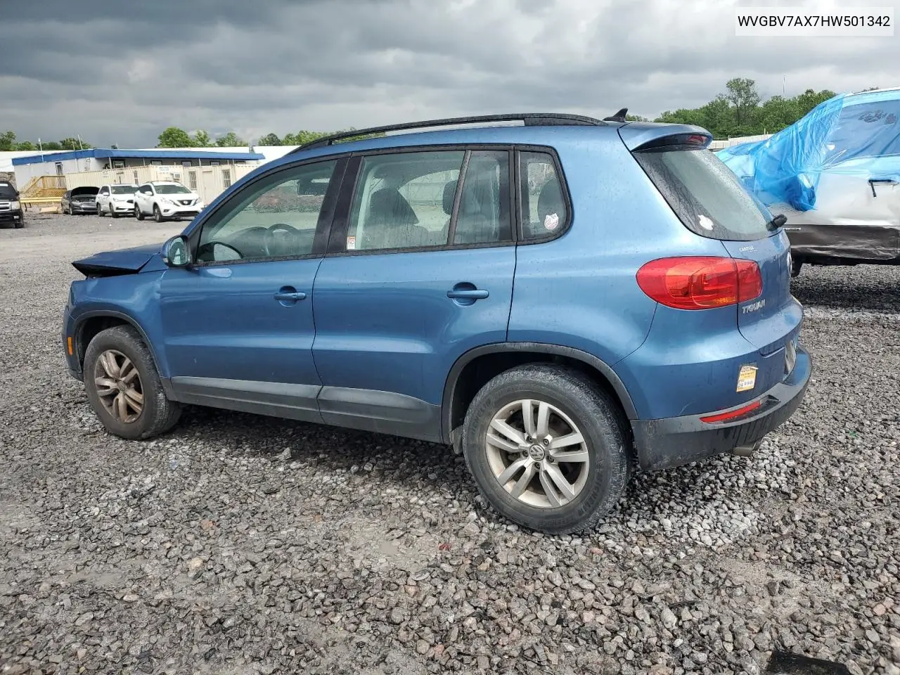 2017 Volkswagen Tiguan S VIN: WVGBV7AX7HW501342 Lot: 56462035