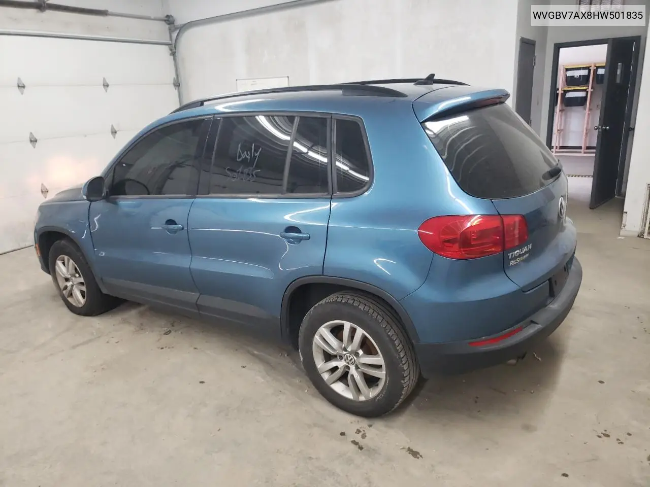 2017 Volkswagen Tiguan S VIN: WVGBV7AX8HW501835 Lot: 58415625