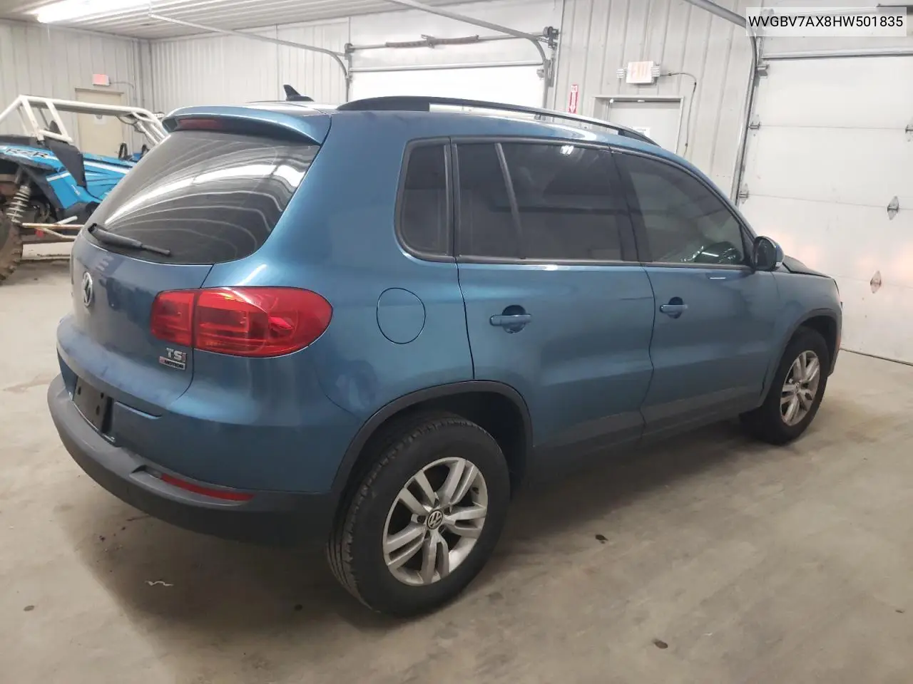 2017 Volkswagen Tiguan S VIN: WVGBV7AX8HW501835 Lot: 58415625