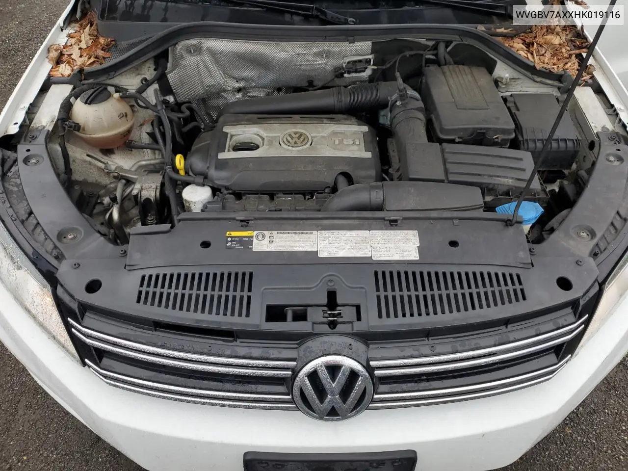 2017 Volkswagen Tiguan S VIN: WVGBV7AXXHK019116 Lot: 62727585