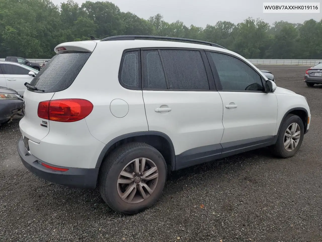 2017 Volkswagen Tiguan S VIN: WVGBV7AXXHK019116 Lot: 62727585