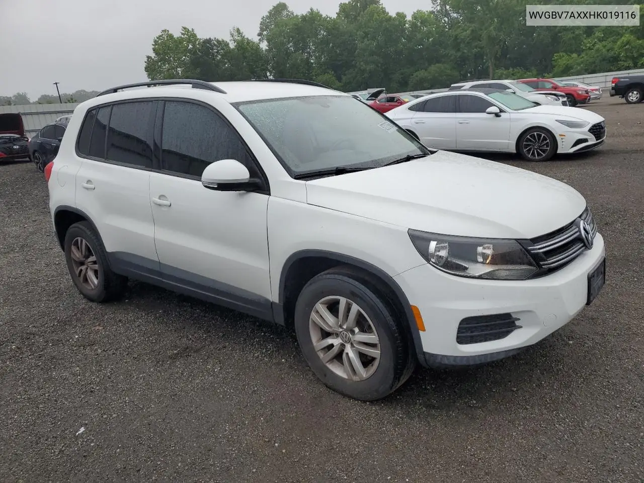 2017 Volkswagen Tiguan S VIN: WVGBV7AXXHK019116 Lot: 62727585