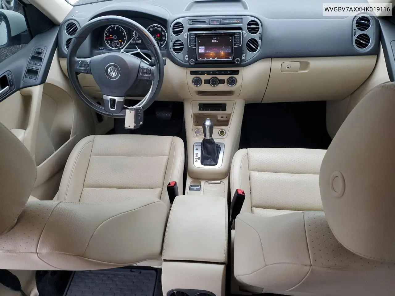 2017 Volkswagen Tiguan S VIN: WVGBV7AXXHK019116 Lot: 62727585