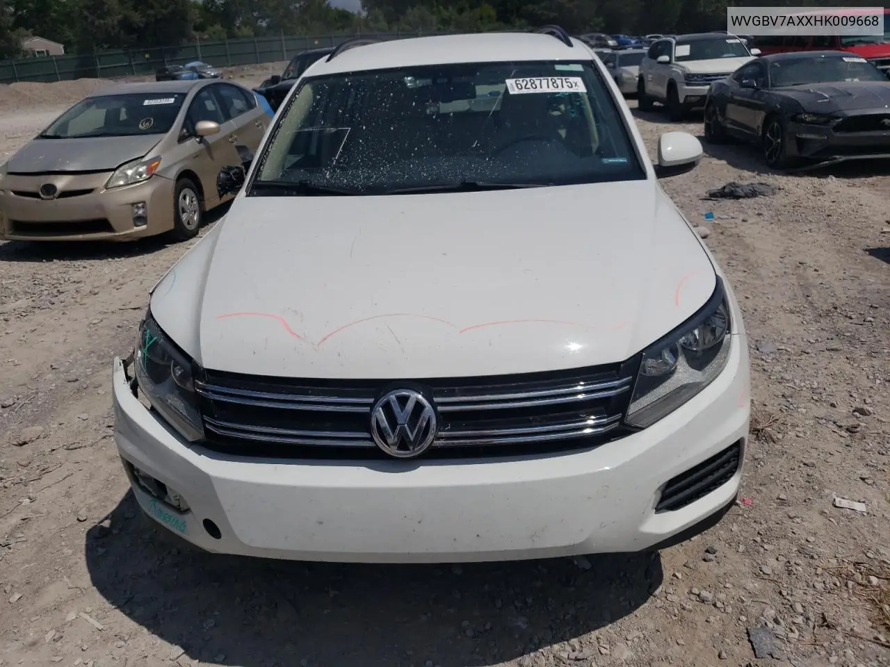 2017 Volkswagen Tiguan S VIN: WVGBV7AXXHK009668 Lot: 62877875