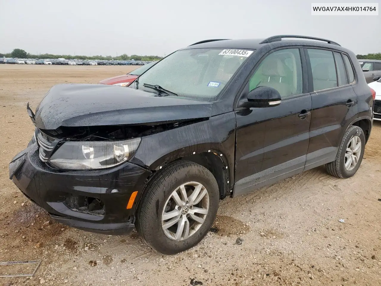 2017 Volkswagen Tiguan S VIN: WVGAV7AX4HK014764 Lot: 63100435
