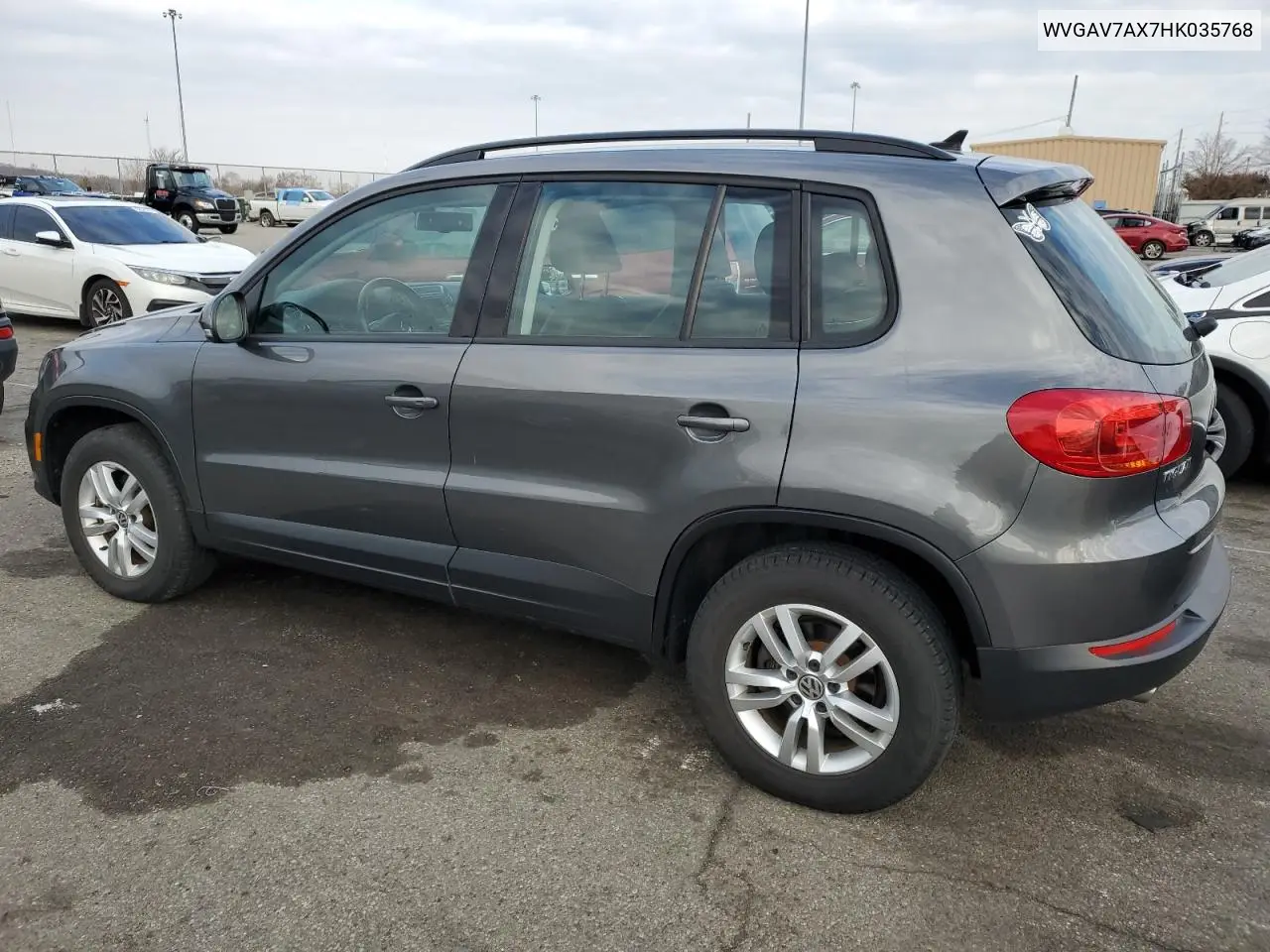 2017 Volkswagen Tiguan S VIN: WVGAV7AX7HK035768 Lot: 83084894