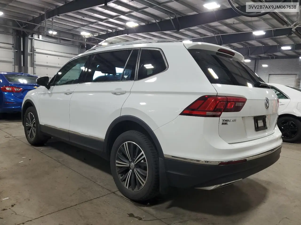 2018 Volkswagen Tiguan Se VIN: 3VV2B7AX9JM067638 Lot: 55454645