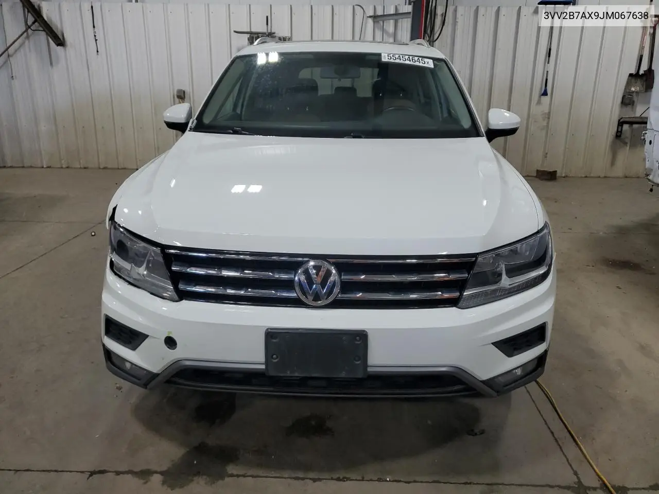 2018 Volkswagen Tiguan Se VIN: 3VV2B7AX9JM067638 Lot: 55454645