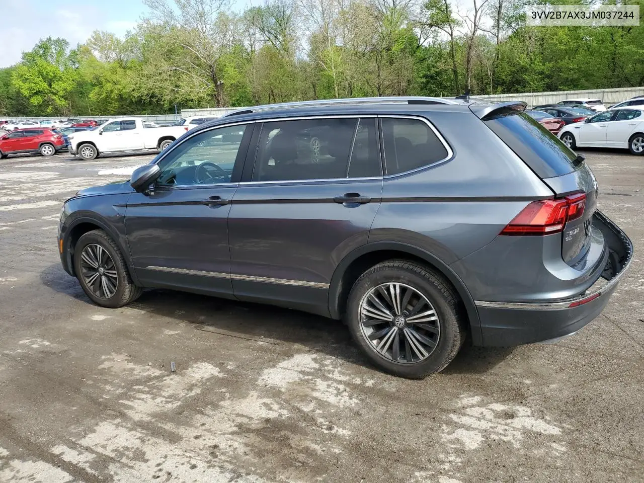 2018 Volkswagen Tiguan Se VIN: 3VV2B7AX3JM037244 Lot: 55620805