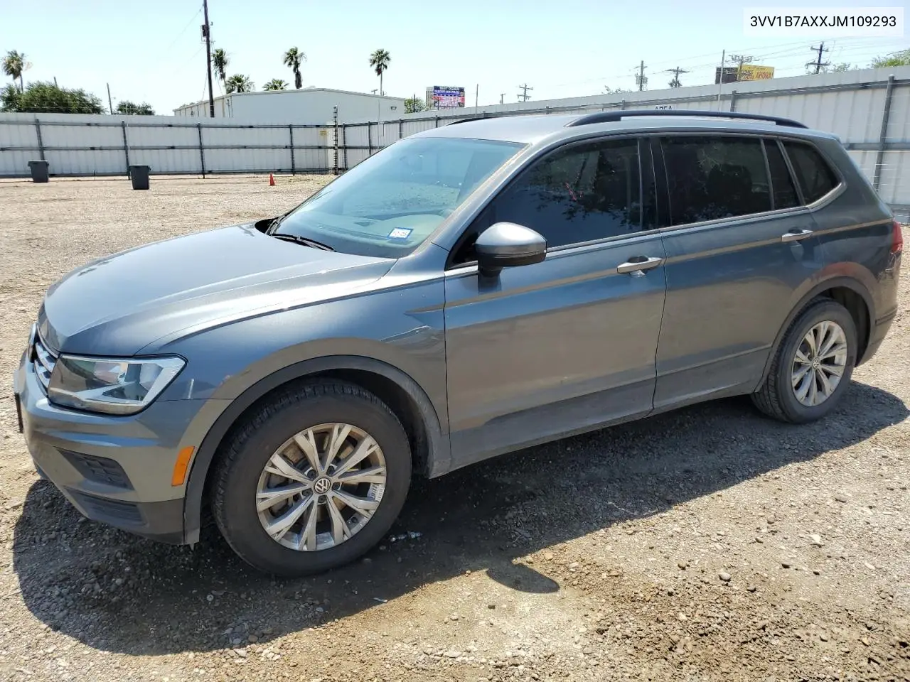 2018 Volkswagen Tiguan S VIN: 3VV1B7AXXJM109293 Lot: 55802845