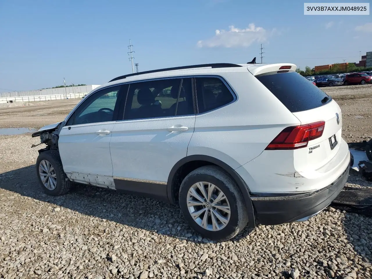2018 Volkswagen Tiguan Se VIN: 3VV3B7AXXJM048925 Lot: 57089745