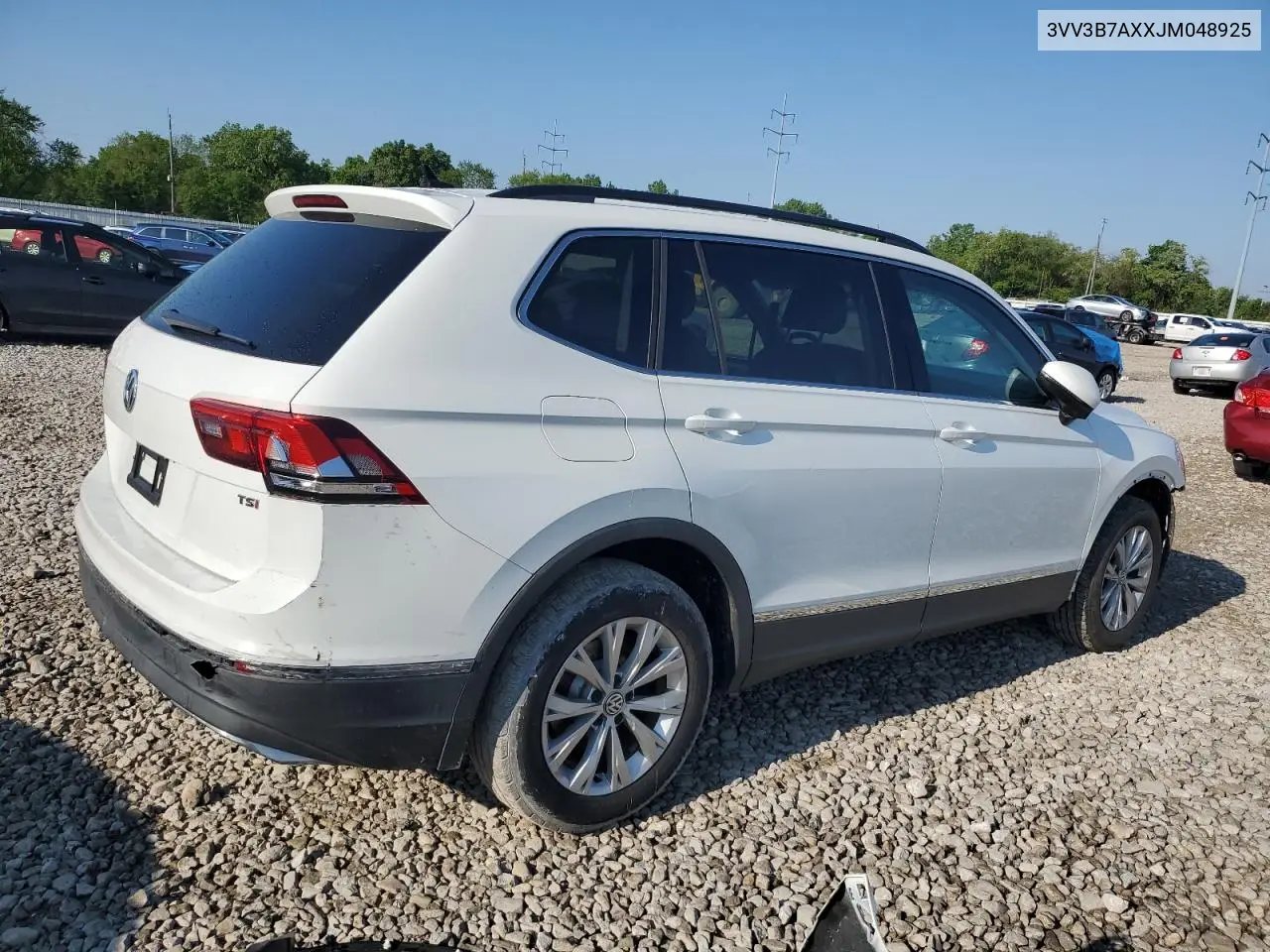 2018 Volkswagen Tiguan Se VIN: 3VV3B7AXXJM048925 Lot: 57089745