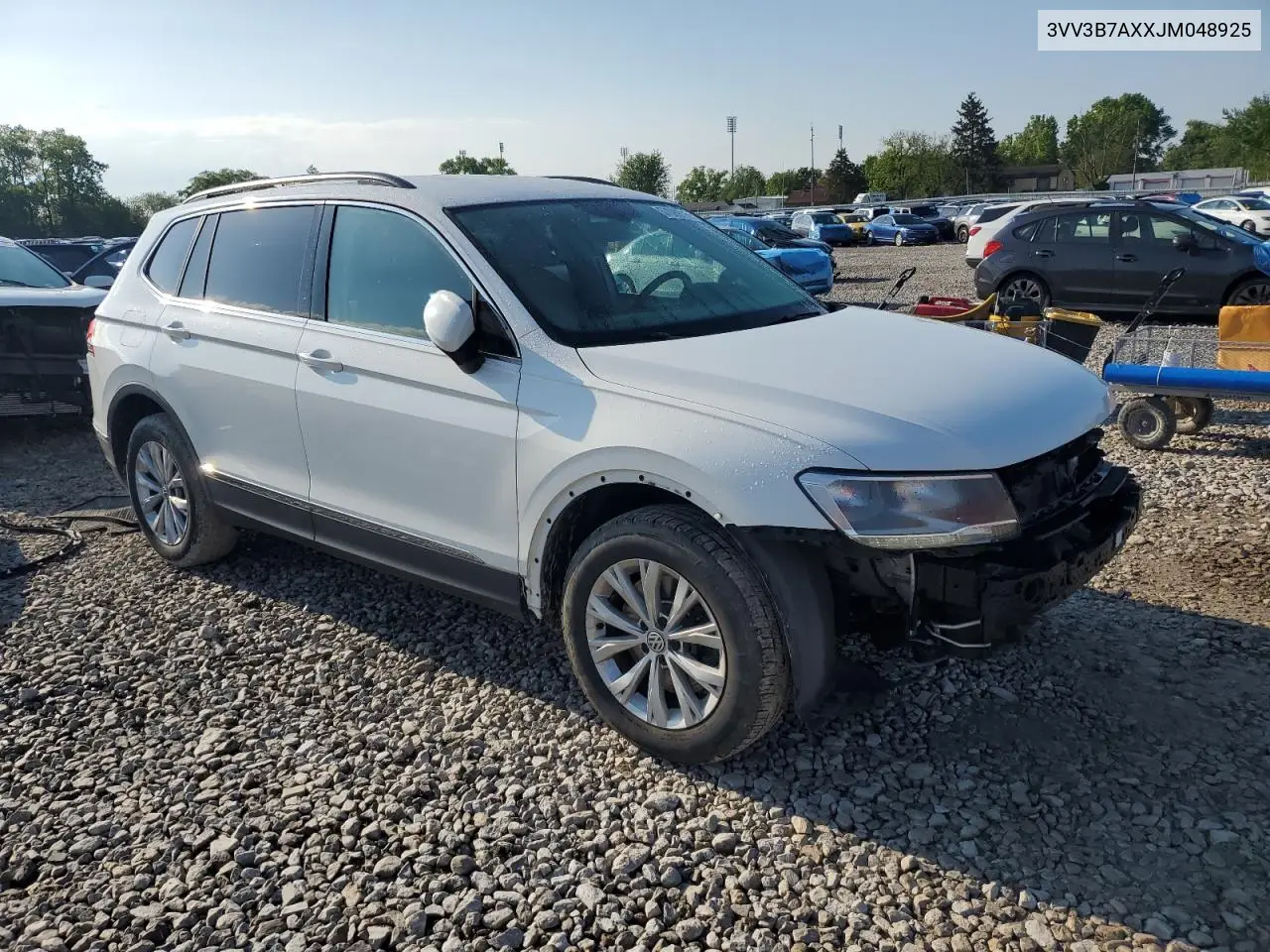 2018 Volkswagen Tiguan Se VIN: 3VV3B7AXXJM048925 Lot: 57089745