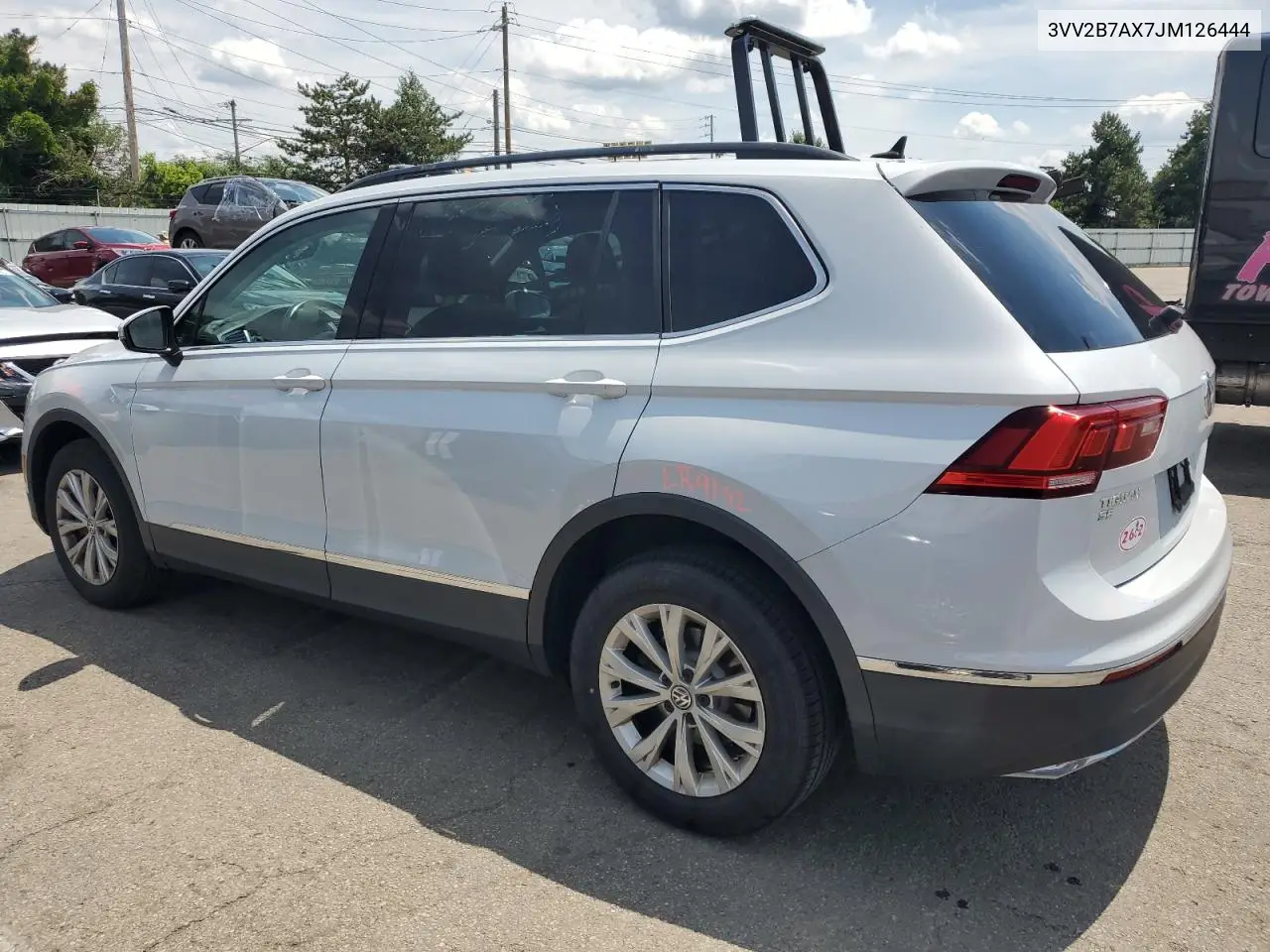 2018 Volkswagen Tiguan Se VIN: 3VV2B7AX7JM126444 Lot: 61574485