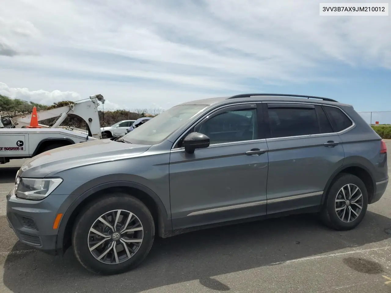 2018 Volkswagen Tiguan Se VIN: 3VV3B7AX9JM210012 Lot: 62779525