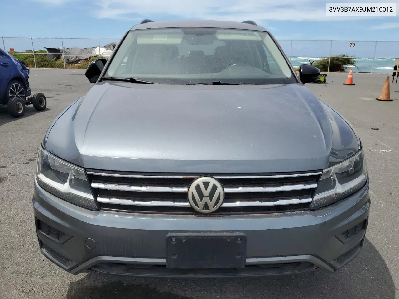 2018 Volkswagen Tiguan Se VIN: 3VV3B7AX9JM210012 Lot: 62779525