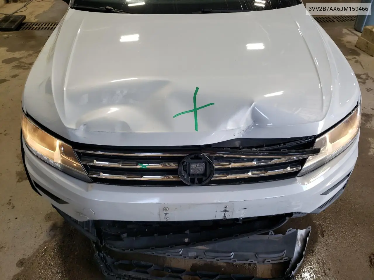 2018 Volkswagen Tiguan Se VIN: 3VV2B7AX6JM159466 Lot: 62932775
