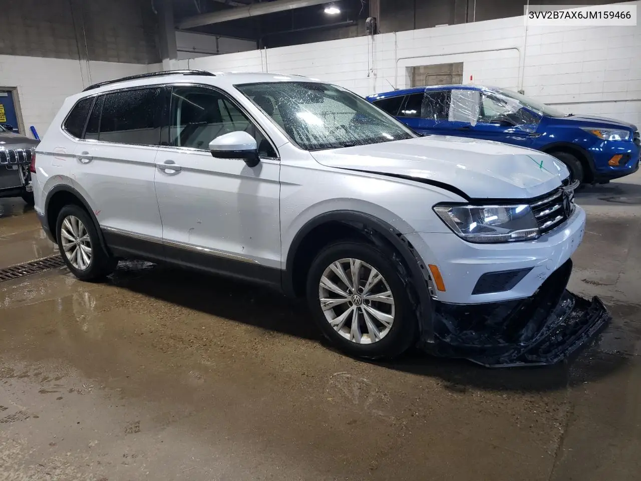 2018 Volkswagen Tiguan Se VIN: 3VV2B7AX6JM159466 Lot: 62932775