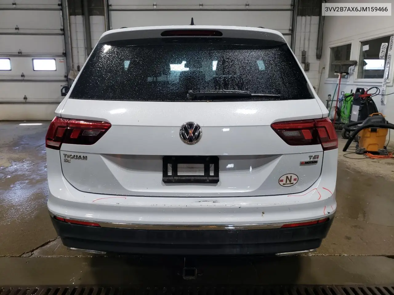 2018 Volkswagen Tiguan Se VIN: 3VV2B7AX6JM159466 Lot: 62932775