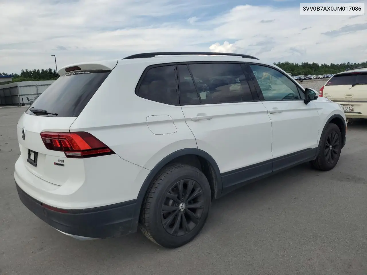 2018 Volkswagen Tiguan S VIN: 3VV0B7AX0JM017086 Lot: 63198355