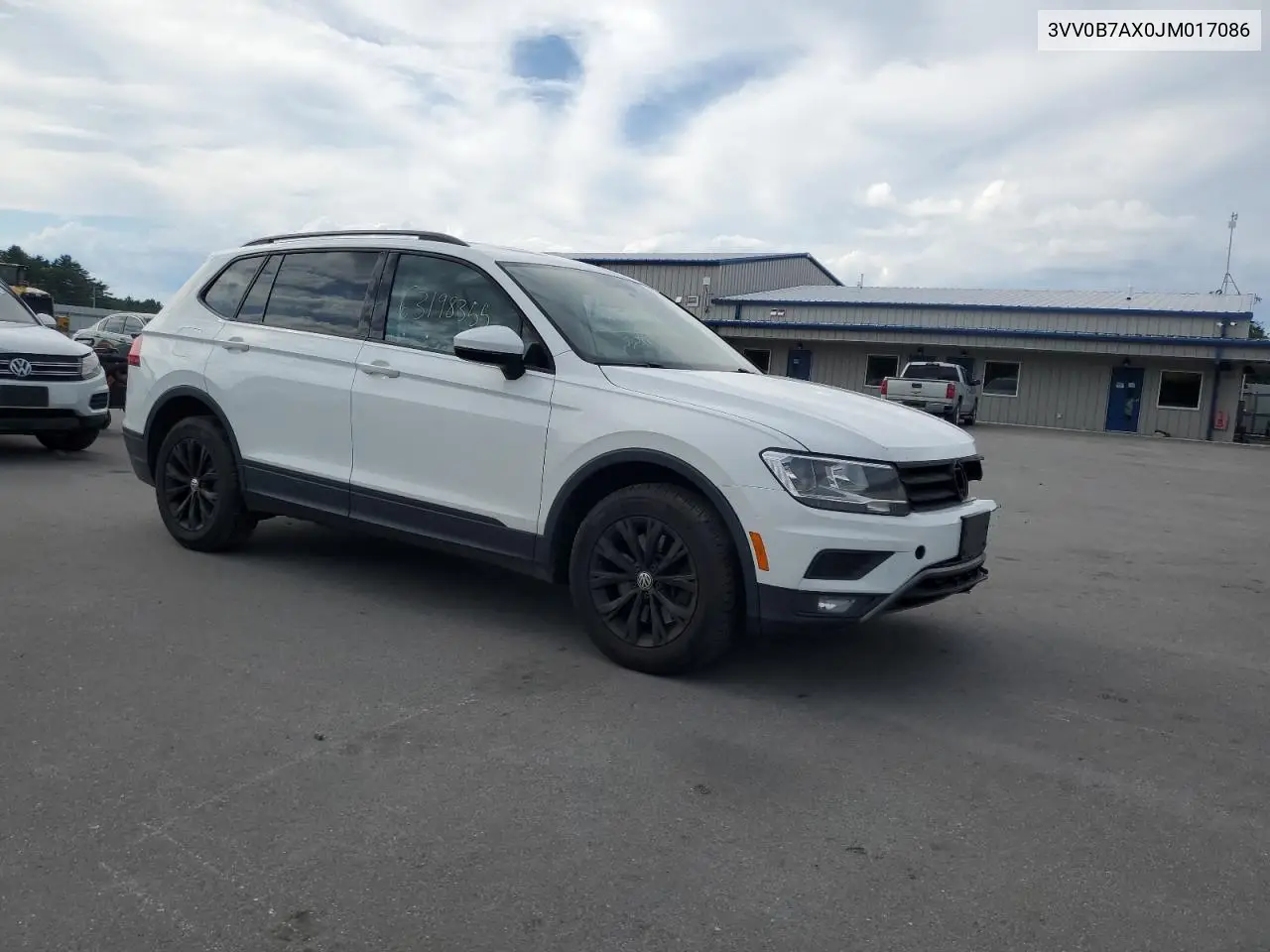 2018 Volkswagen Tiguan S VIN: 3VV0B7AX0JM017086 Lot: 63198355