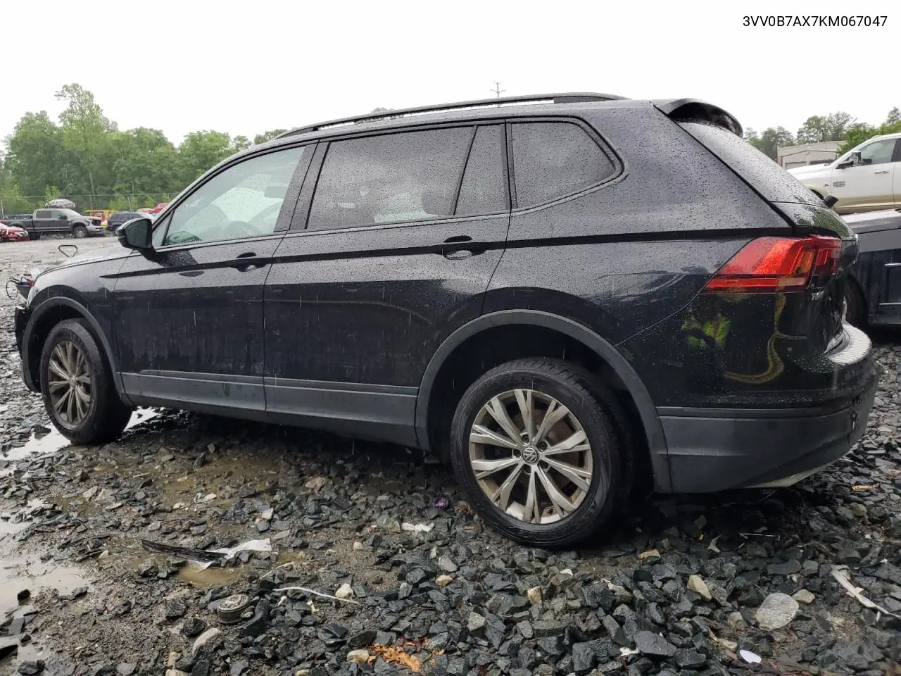 2019 Volkswagen Tiguan S VIN: 3VV0B7AX7KM067047 Lot: 55693685