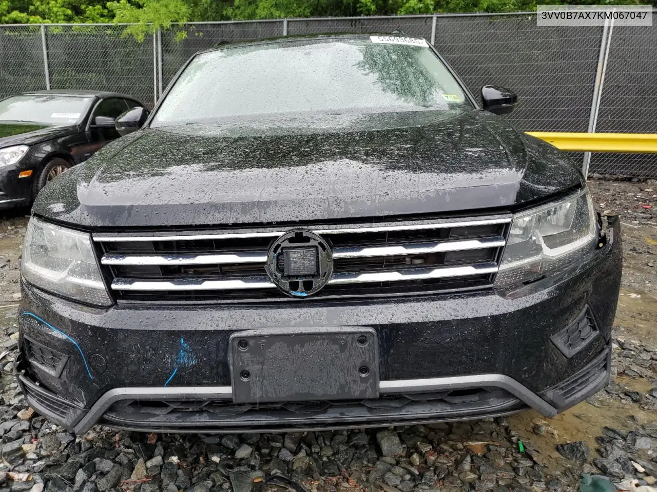 2019 Volkswagen Tiguan S VIN: 3VV0B7AX7KM067047 Lot: 55693685