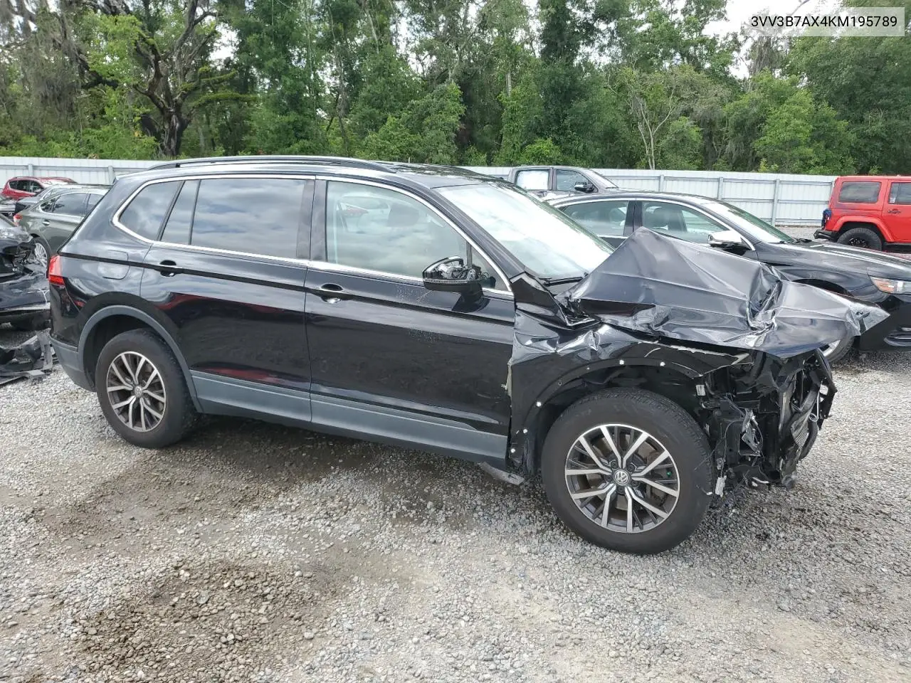 2019 Volkswagen Tiguan Se VIN: 3VV3B7AX4KM195789 Lot: 56590015
