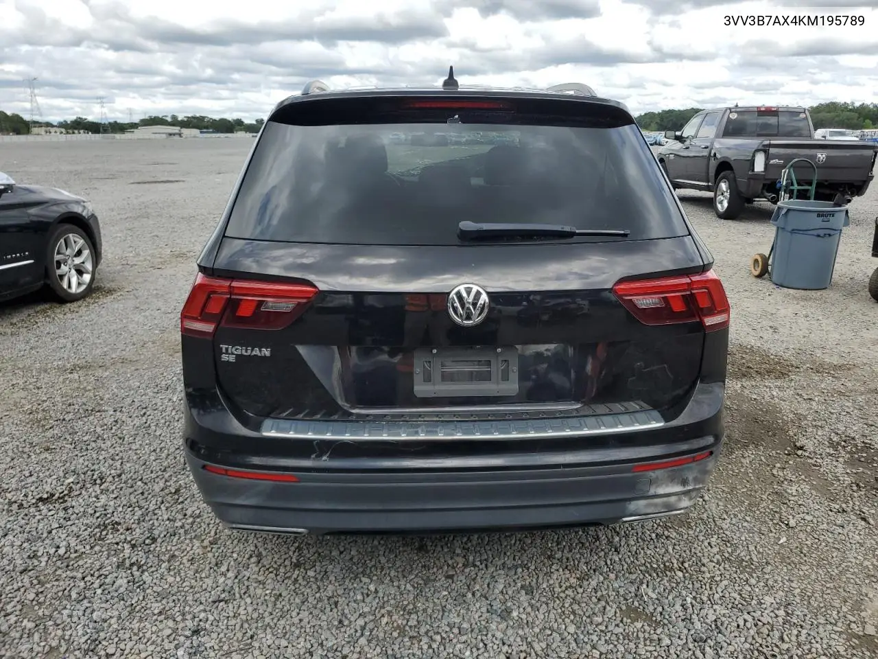 2019 Volkswagen Tiguan Se VIN: 3VV3B7AX4KM195789 Lot: 56590015